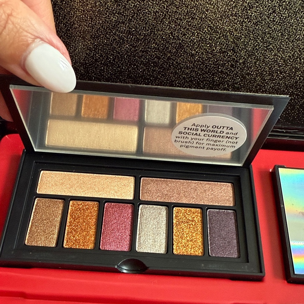 Viseart Eyeshadow Palette - Copper, Gold, and Plum Hues